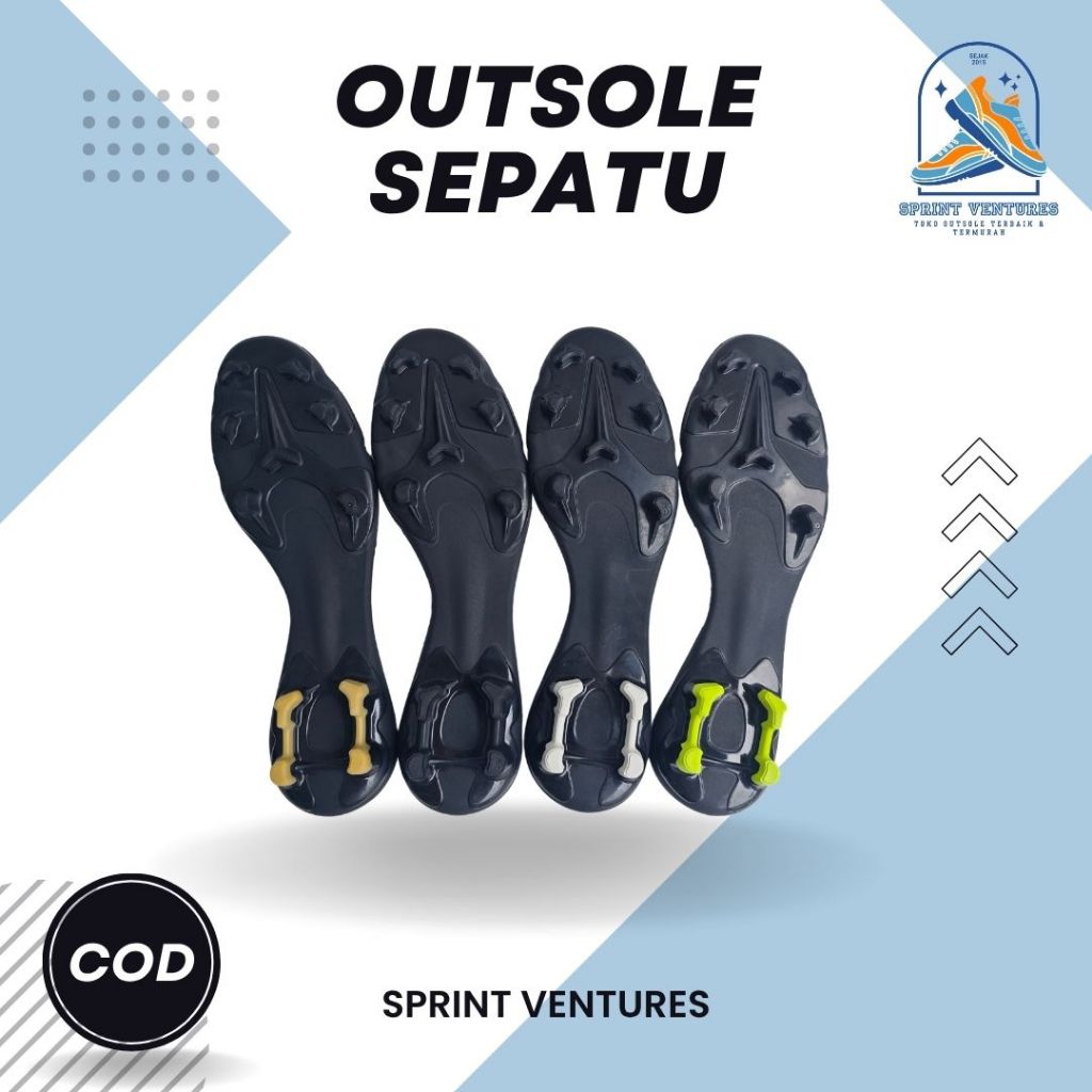 [COD] Outsole Sepatu Bola Jumbo - Karet Sepatu Jumbo Besar Universal