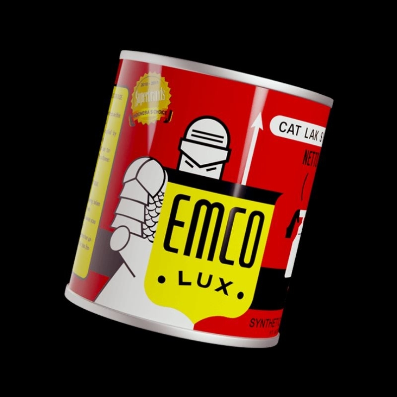 Cat Kayu Besi Emco Lux 1 Kg