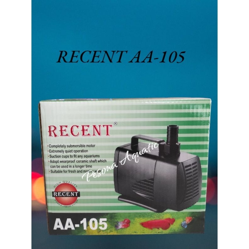 RECENT pompa Aquarium AA-105