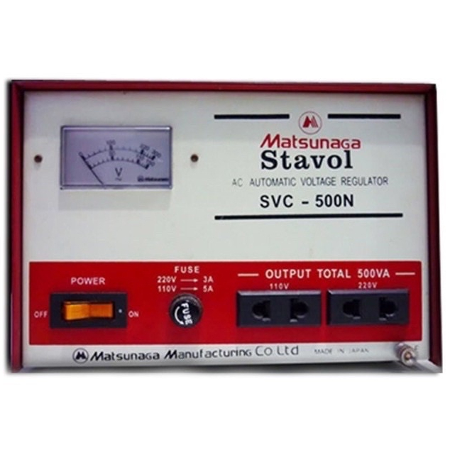 Stabilizer Matsunaga 500 Watt | Stavol Matsunaga 500 Watt - SVC-500N