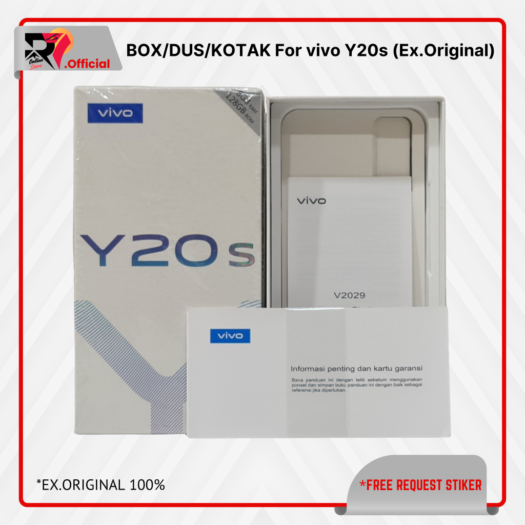 

BOX/DUS/KOTAK For vivo Y20s (Ex.Original)