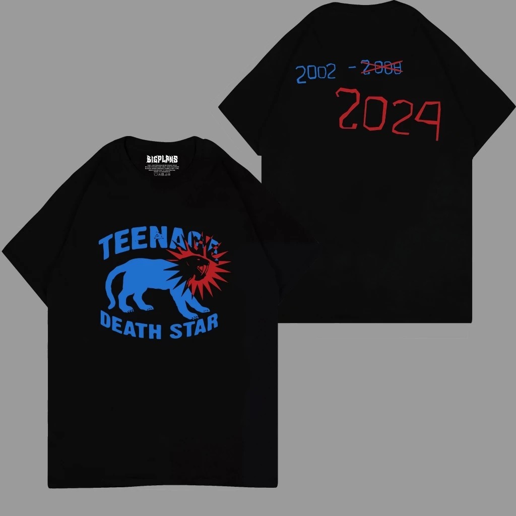 Kaos Band Teenage Death Star - Kepala Merah