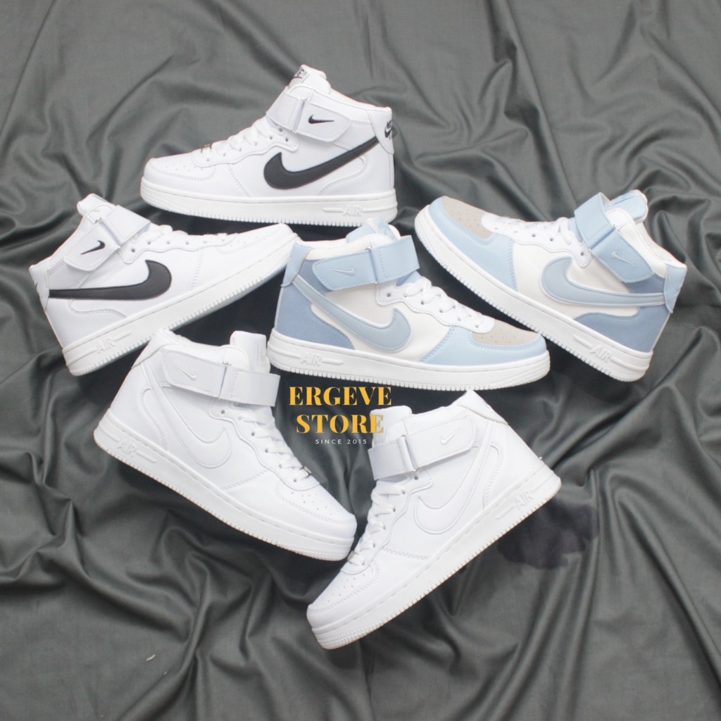 SEPATU PUTIH TINGGI SNEAKERS PRIA DAN WANITA CASUAL