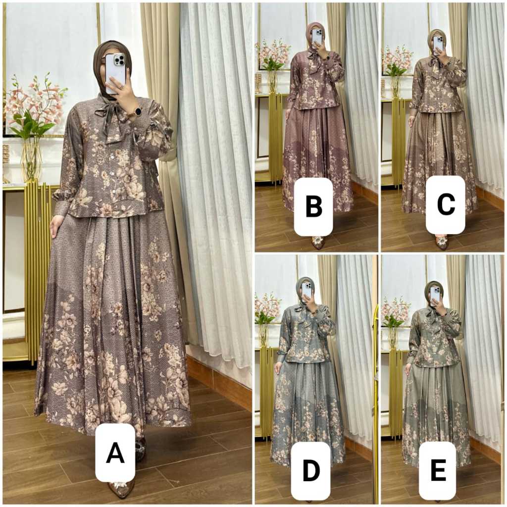 READY SETELAN ROK BY AKA DESIGN BEST SELLER