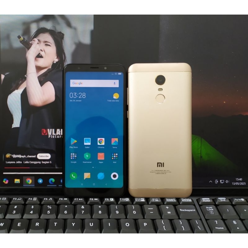 Redmi 5+ redmi 5plus ram 4GB rom 64GB second original xiaomi