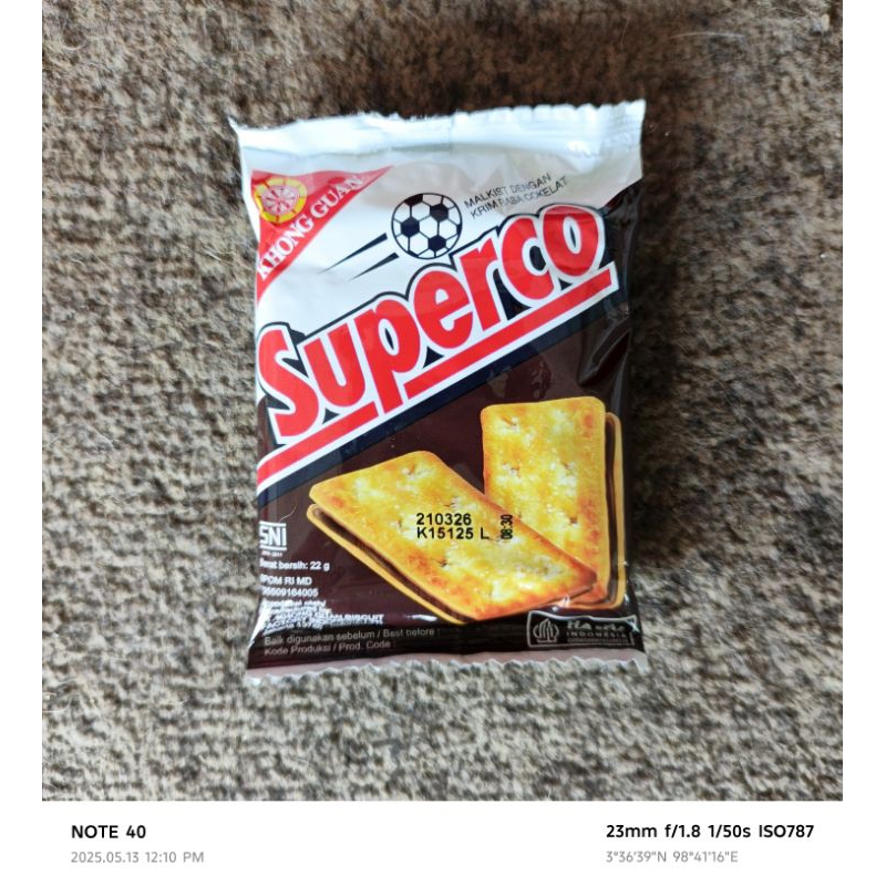 

SUPERCO ~ MALKIST KRIM COKELAT 22GR