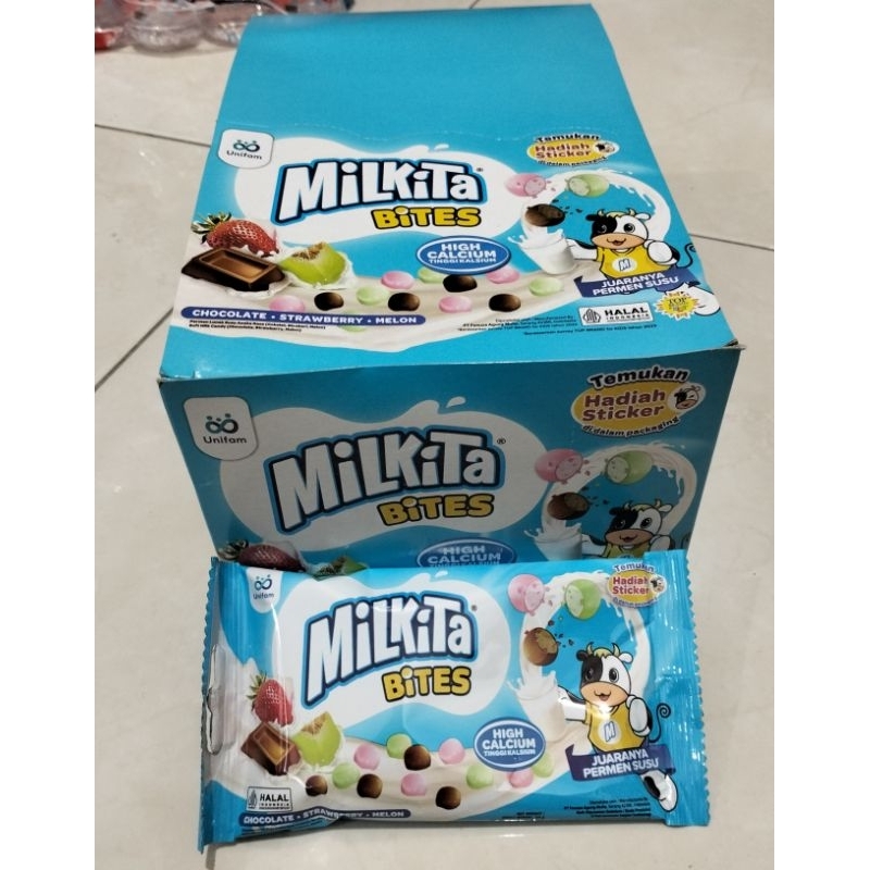 

Permen Milkita bites per box