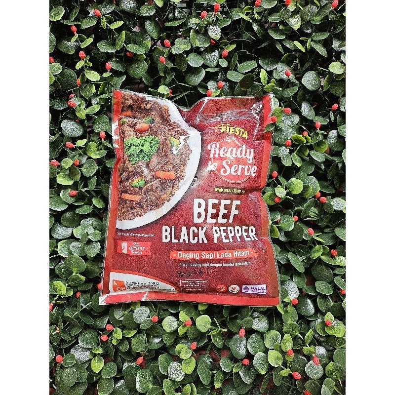 

PROMO FIESTA READY TO SERVE BEEF BLACKPAPER TERMUAH 300GRM