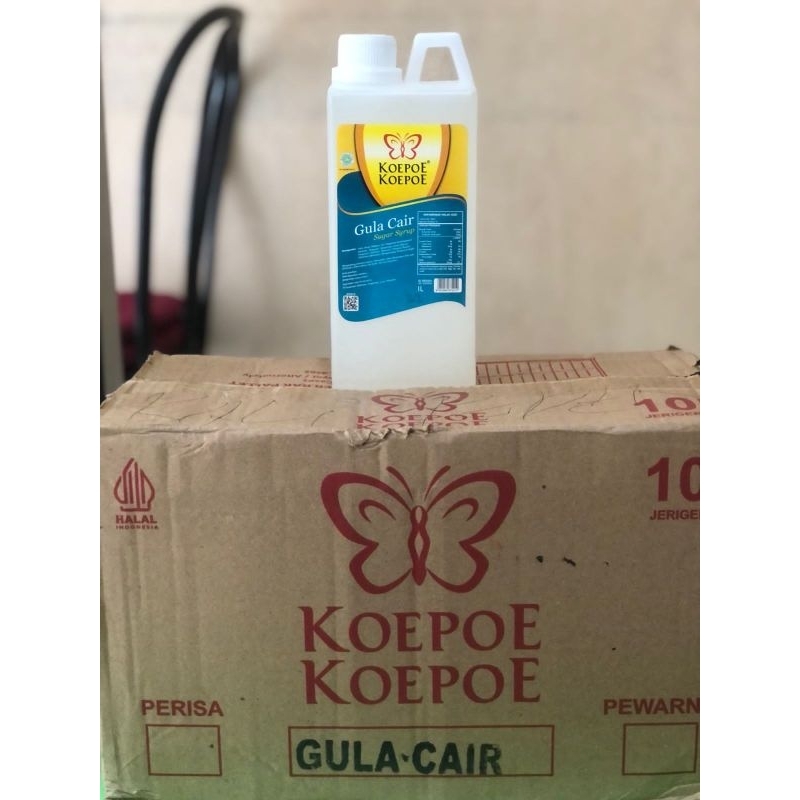

Gula Cair Putih Koepoe Koepoe 1 DUS isi 10 liter di denpasar bali
