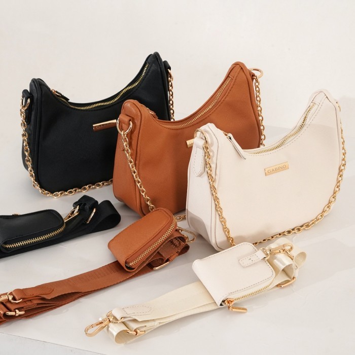 Gabino Tas Wanita Satchel Selempang Casual Agatha - G4AB3012