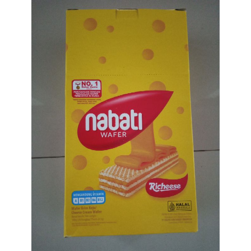 

NABATI WAFER KRIM KEJU