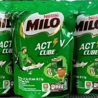 

Permen Coklat Kubus isi 25pcs-Milo