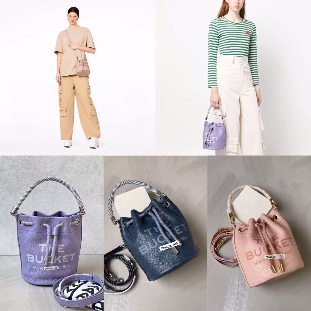 TAS WANITA MJ THE LEATHER BUCKET BAG ORIGINAL