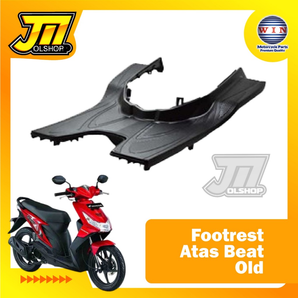 Lantai Atas Pijakan Kaki Footrest Atas Honda Beat Karbu Old Keyless Dek Atas Kaki
