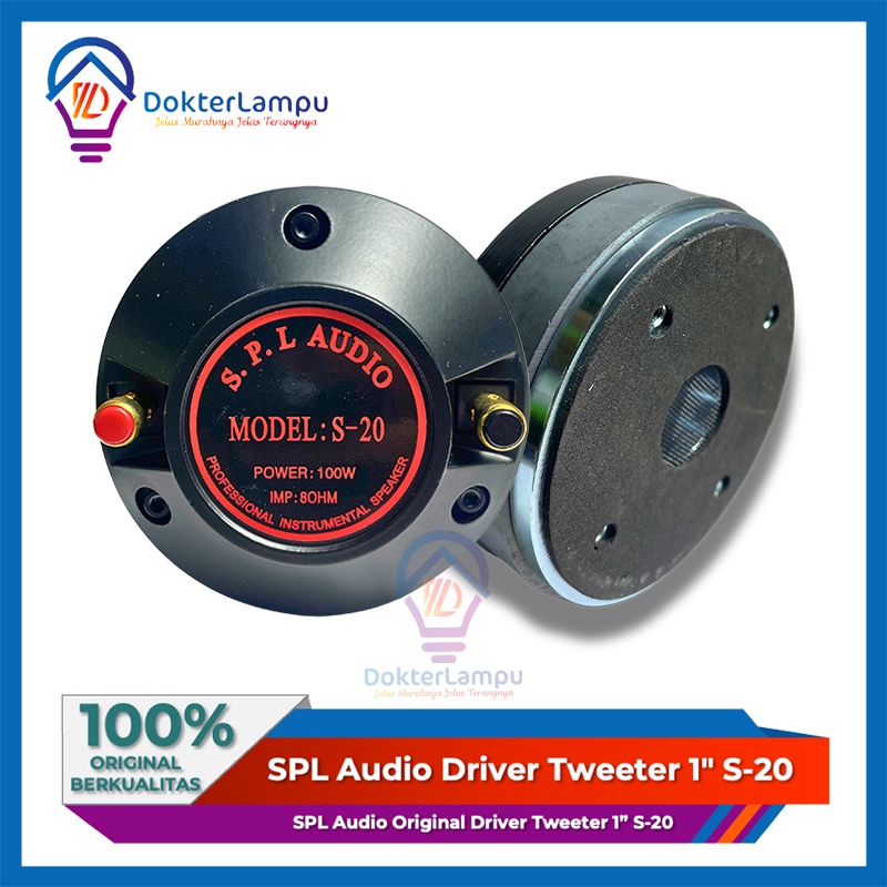 SPL Audio Driver Tweeter 1″ S-20 S20
