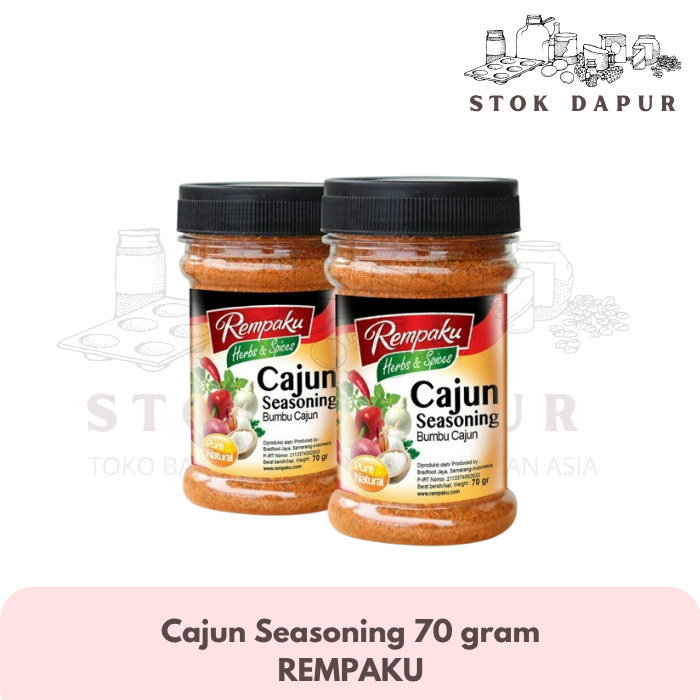 

Cajun Seasoning / Bumbu Masak Cajun / Rempaku 70gr