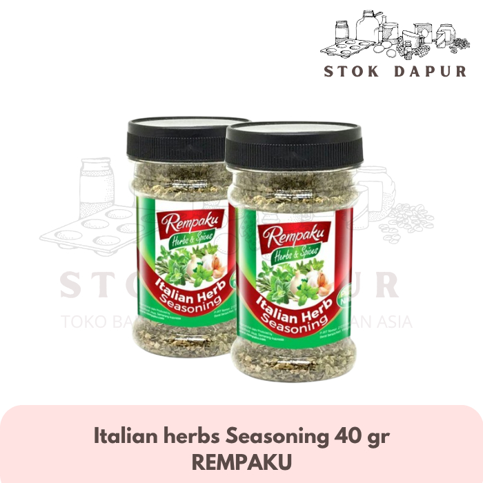 

Italian Herbs Seasoning Bumbu Masakan Italy Rempaku 40 Gram