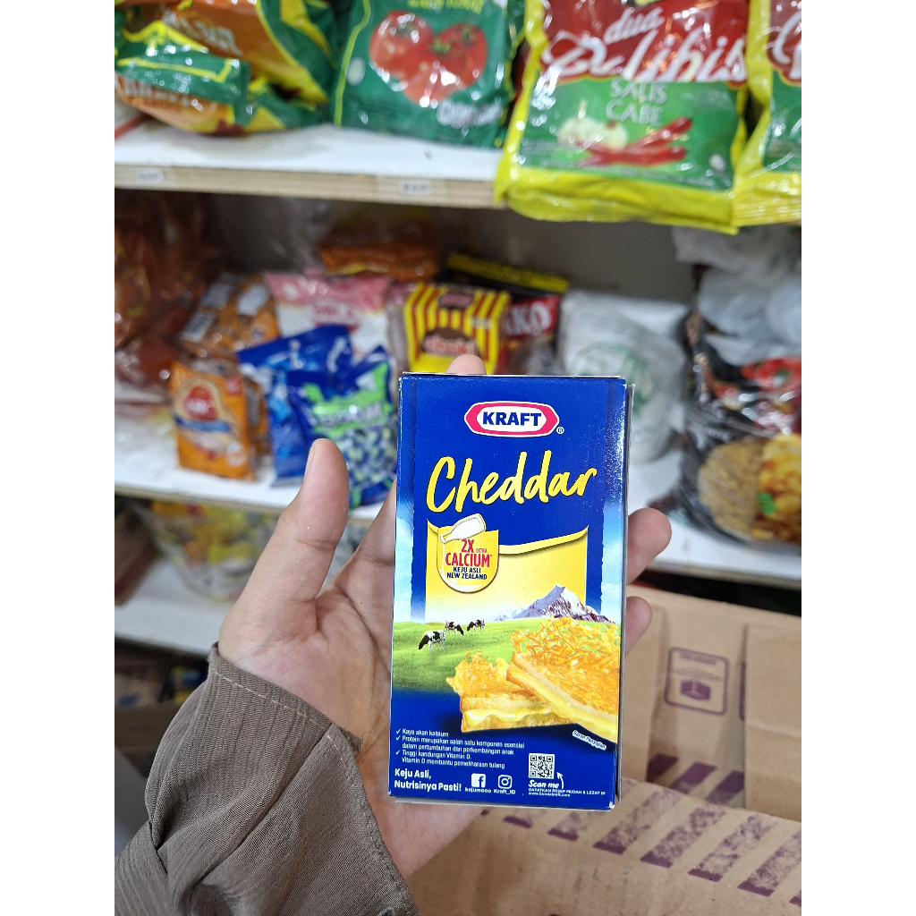 

KEJU KRAFT CHEDDAR 150GRAM