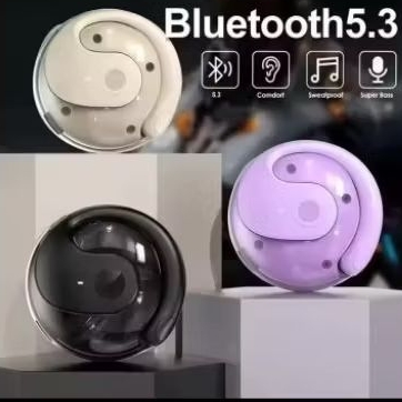 Galaxy Bone Conduction T2 OWS Ear Clip Bluetooth Headset Earphone Headphone Sport Wireless Earbuds /