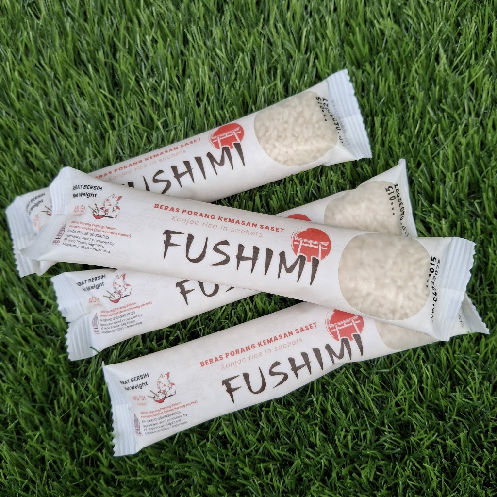 

Beras Porang Fushimi Sachet 40g I Beras Porang Shirataki