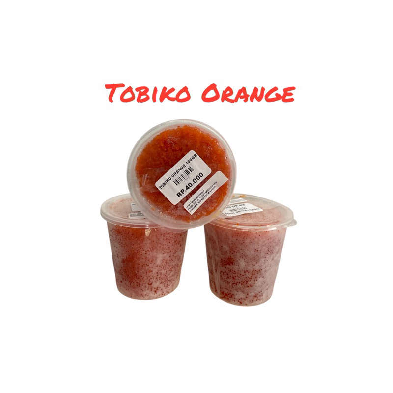 

TOBIKO ORANGE 100 GRAM