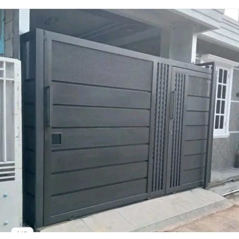 pintu pagar besi/papa/grc