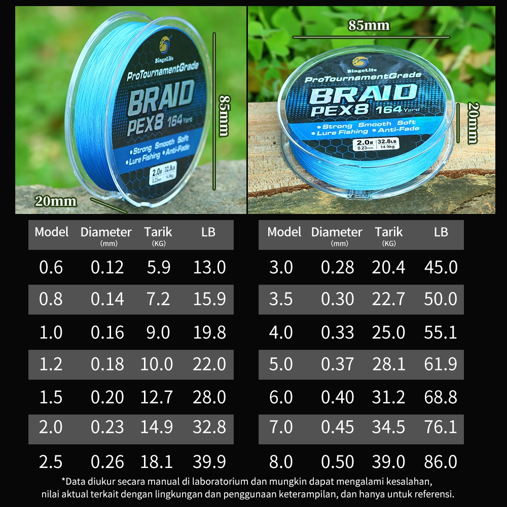 Pewarnaan Air Pe X8 Benang Braid 150m Hitam Lembut Lebih Halus Tidak Memudar Merah Muda Standar Diam