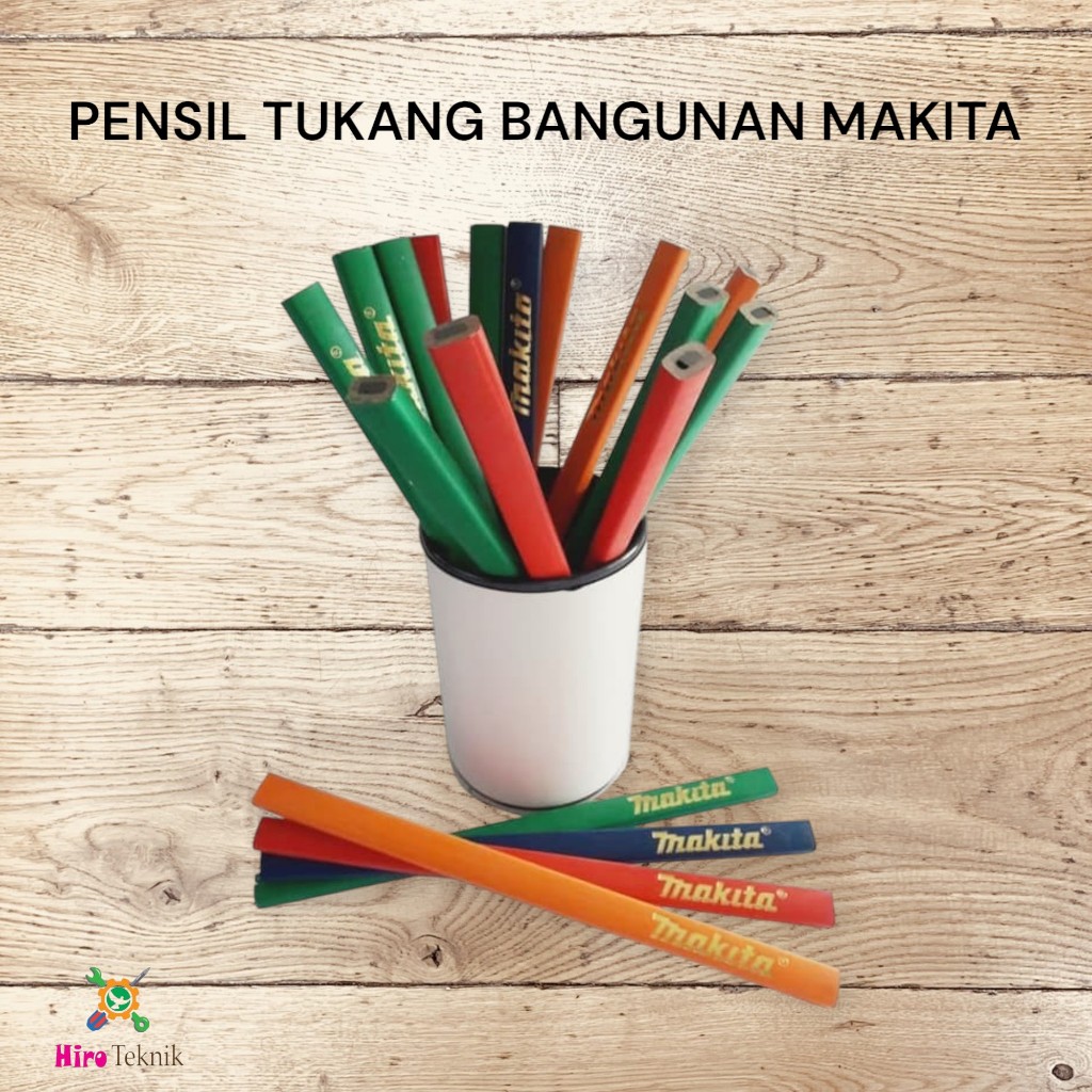 

PENSIL TUKANG KAYU PENCIL TUKANG BESAR BANGUNAN MAKITA PENSIL TUKANG CARPENTER OVAL PENSIL PROYEK
