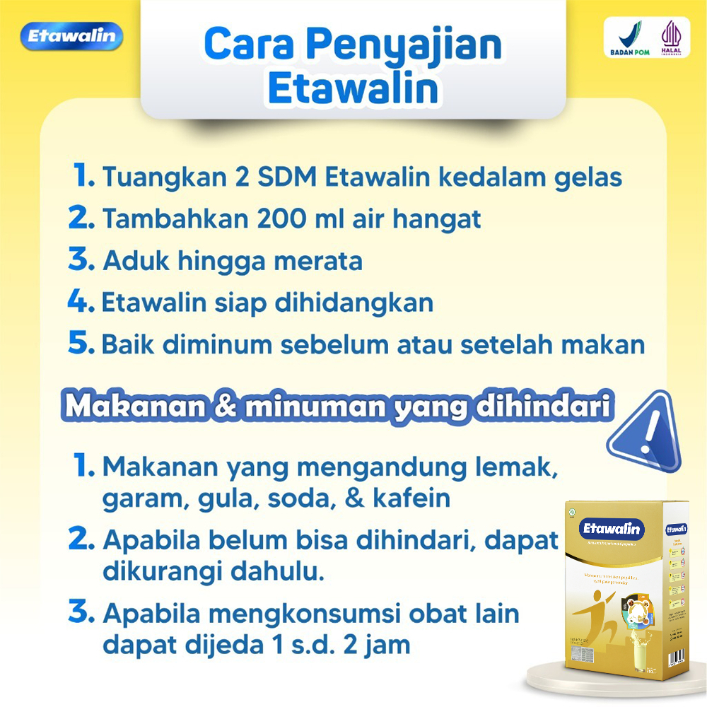 

RB22 Etawalin : Susu Kambing Etawa Untuk Mendukung Fungsi Tulang Dan Sendi Isi 200 Gram