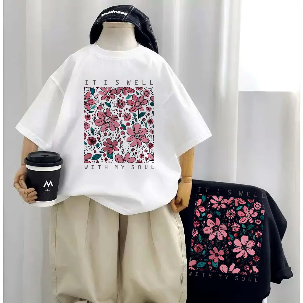 baju anak laki laki keren|baju anak cowok |baju import anak |Putih cocobaby t shirt cotton |2-12 Tah