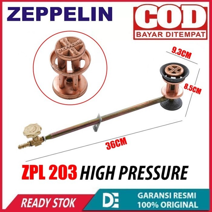 Kepala Kompor Semawar Gas Zeppelin 203