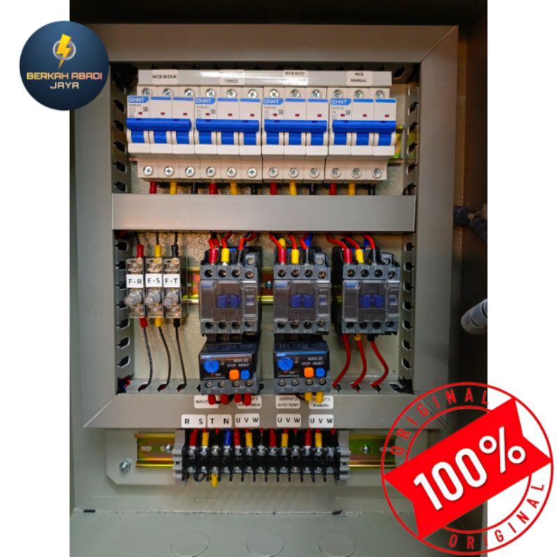 Panel kandang ayam 3phase panel blower 3phase