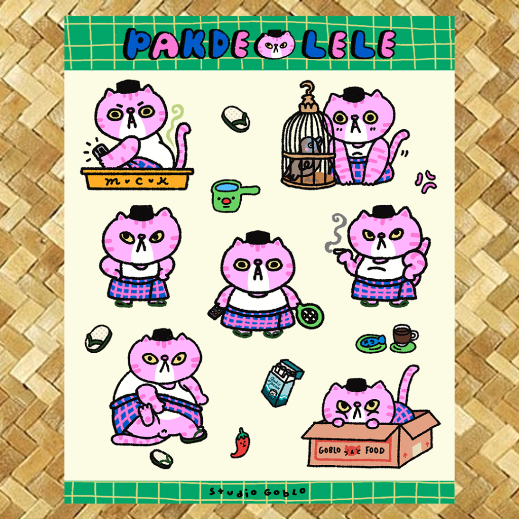 

Studio Goblo Sticker Sheet - Pakde Lele
