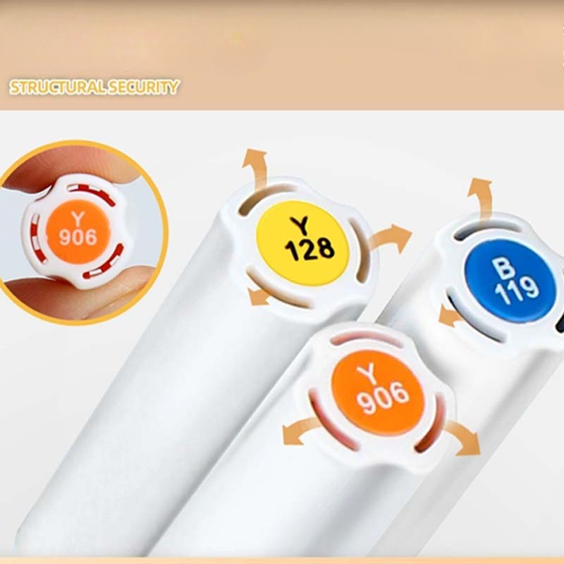 

Ay00! Acrylic Brush Marker Grasp Tabung / Cat Akrilik Kuas/Marker Acrylic Pen Warna Spidol Warna