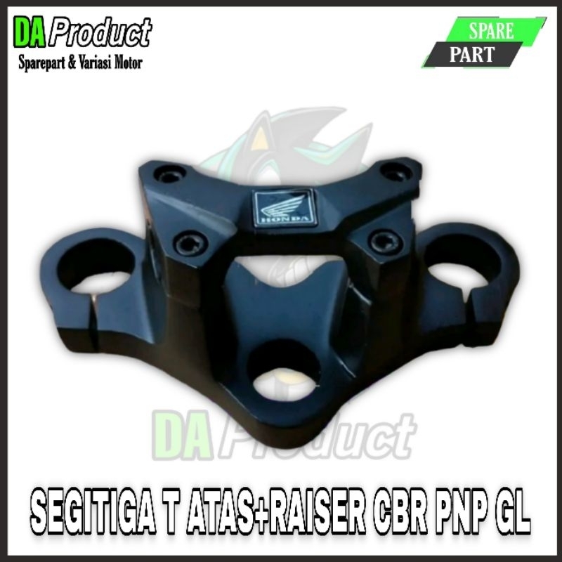 SEGITIGA T ATAS MODEL CBR PNP CB GL MP TIGER BAHAN ALUMINIUM TEBAL SEGITIGA T ATAS CBR MOTORCYCLE