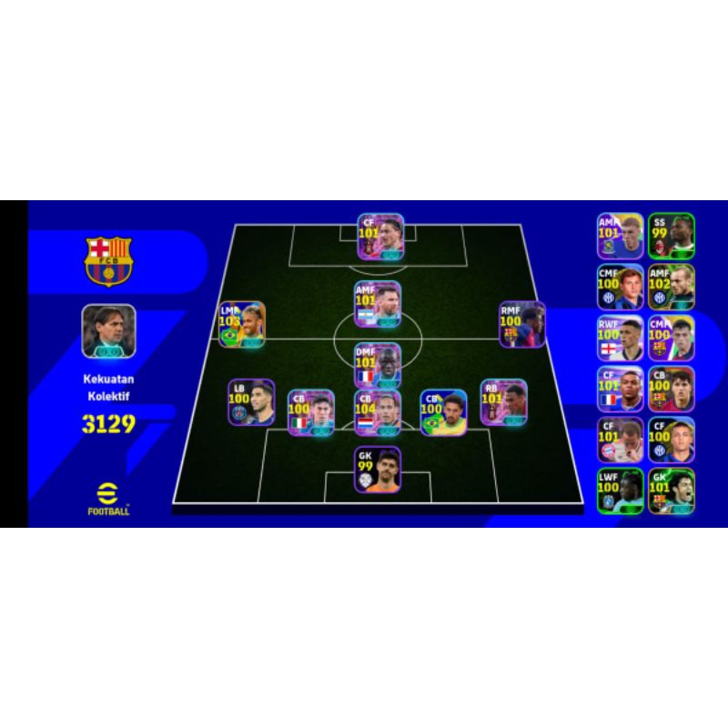 Akun efootball GG Buil Ipul garansi hb