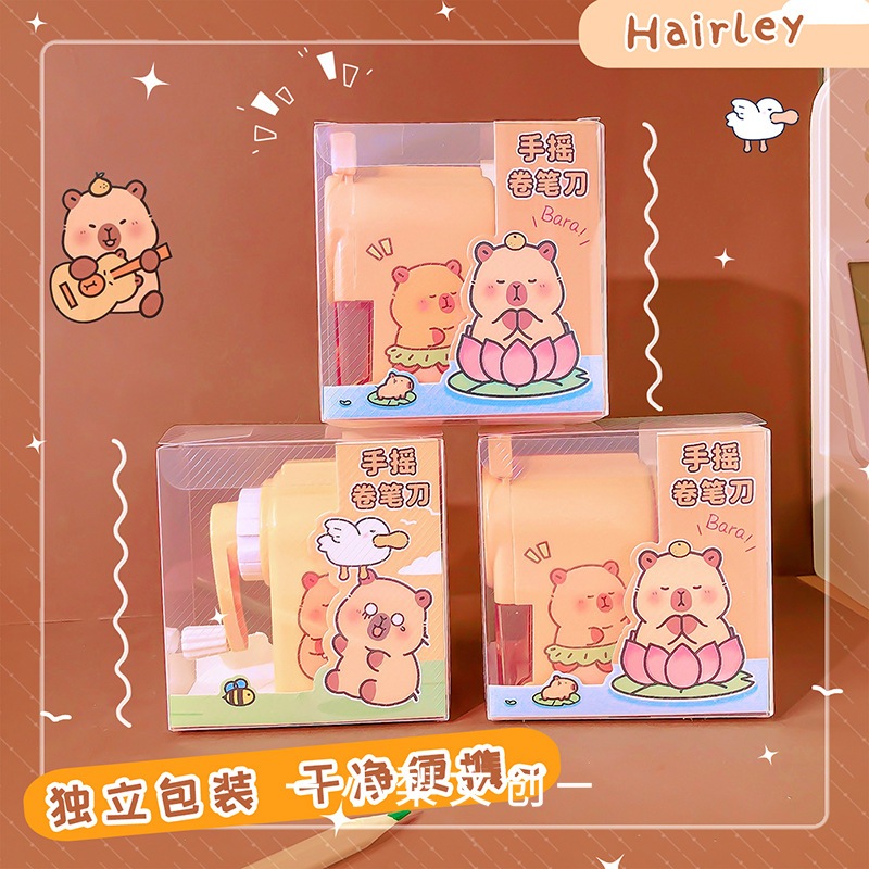 

RAUTAN PUTAR PENSIL PERAUT PENCIL SPIN SHARPENER CAPYBARA KAPYBARA