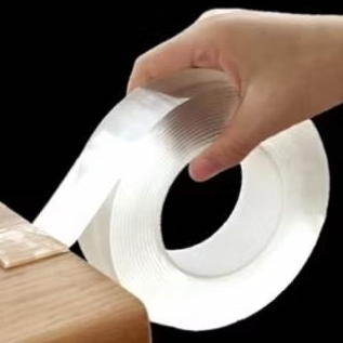 

double tape nano magic 3cm x 1mm x 3m perekat ajaib - lem serbaguna