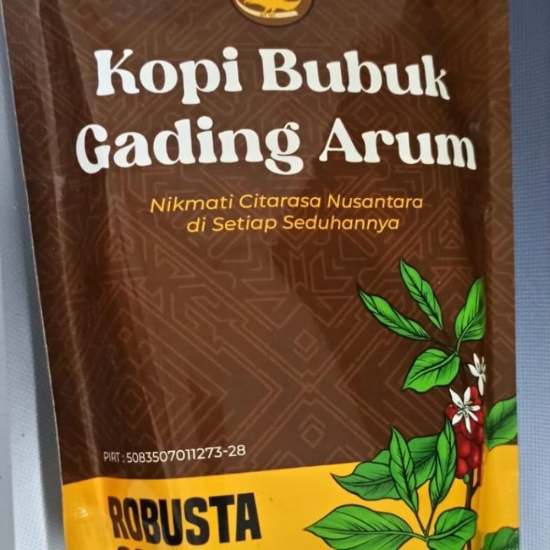 

Kopi Gading Arum Robusta Dampit 200 gram