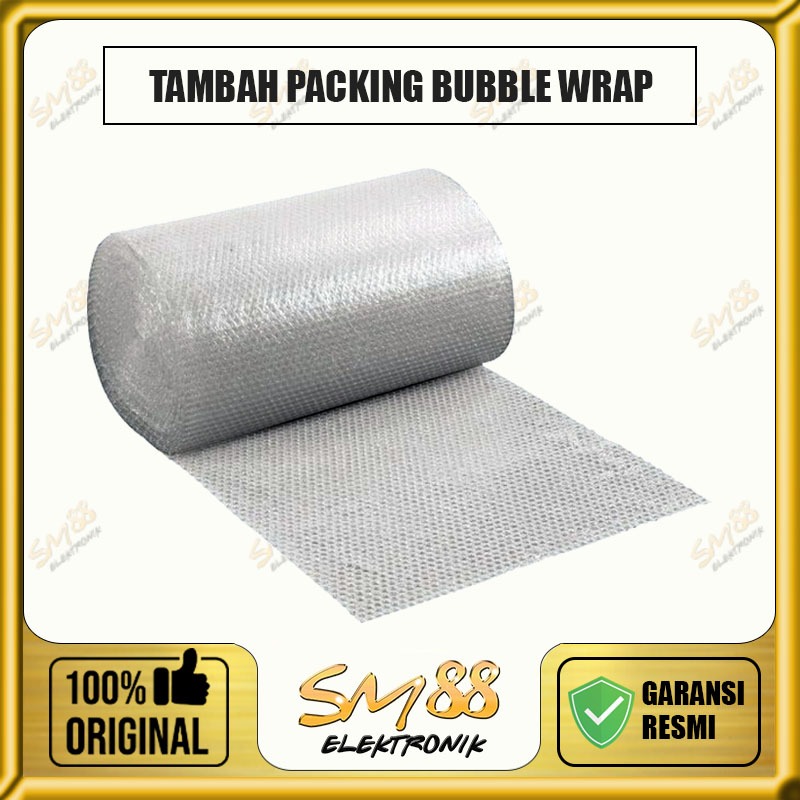

Tambah Packing Bubble Wrap - Keamanan Extra Untuk Paket Anda