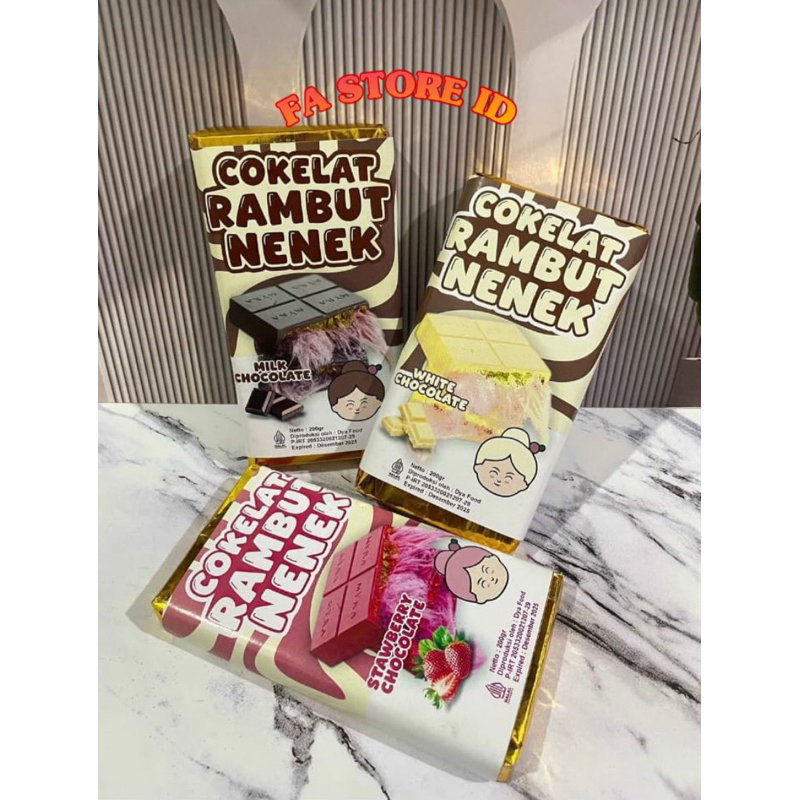 

Cokelat Rambut Nenek 3 Rasa ±200 gr Coklat Arum manis Chocolate Angel Hair Makanan Nostalgia Jajanan Cemilan Viral Manis Lezat Nikmat Choco Food