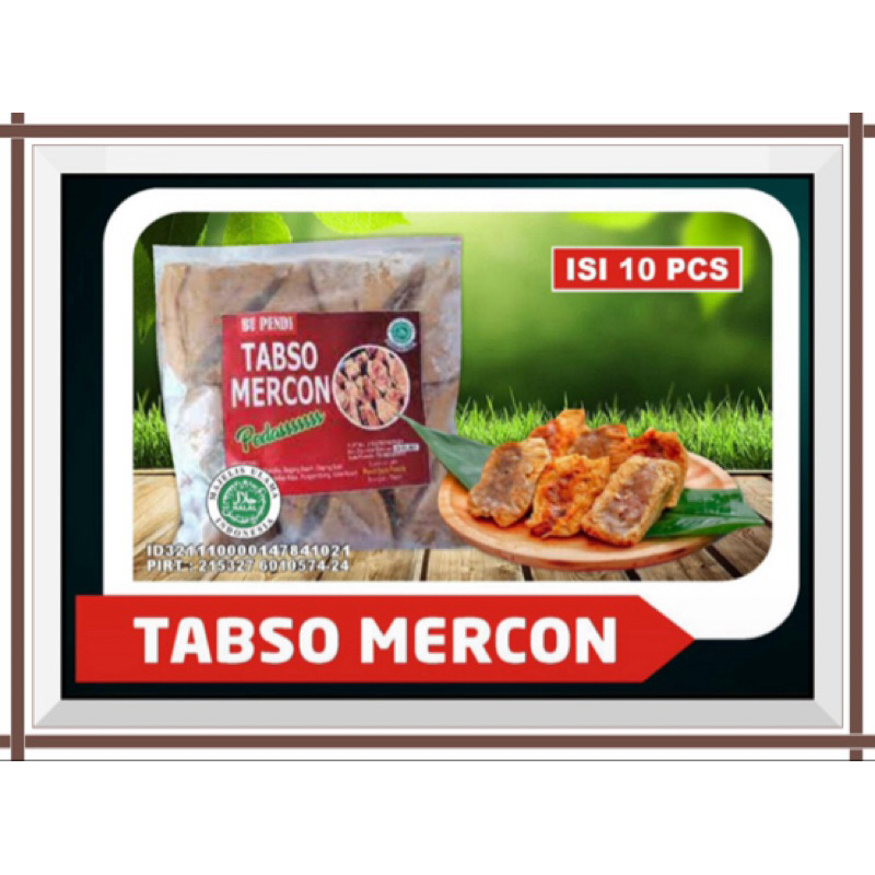 

Tabso Mercon Bu Pendi 10 pcs - Tahu Bakso Pedas