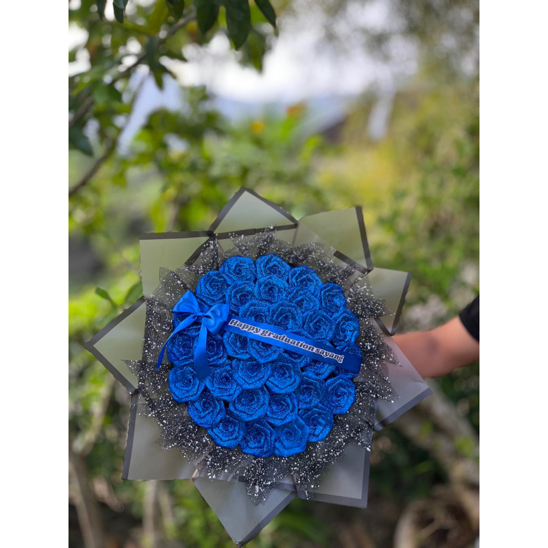 

BUKET BUNGA PITA SATIN ISI 30-35 BUNGA TERMURAH