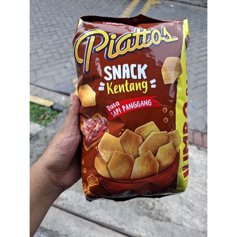 

Piatos Snack Kentang Sapi Panggang/Geprek 120gram