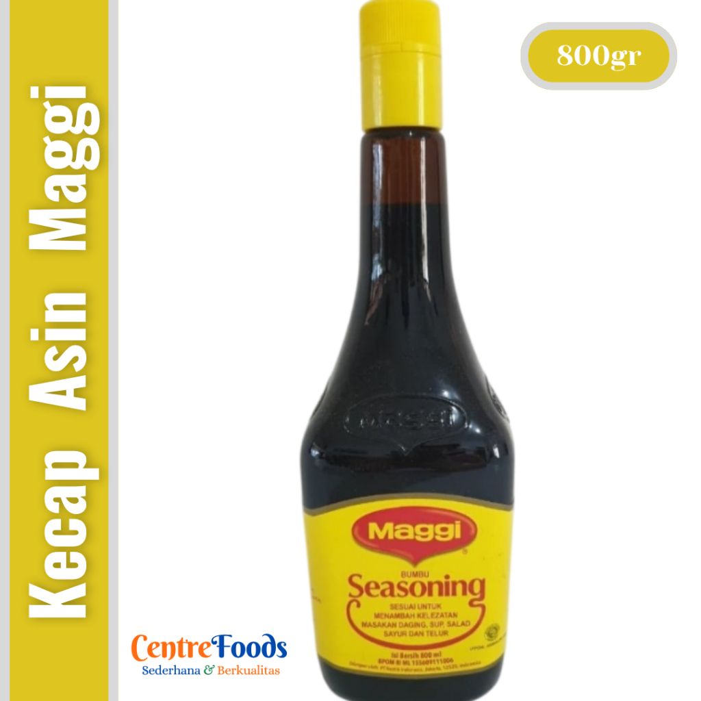 

Kecap Asin - Bumbu Seasoning MAGGI | 800gr [ Harga Per PCS ]