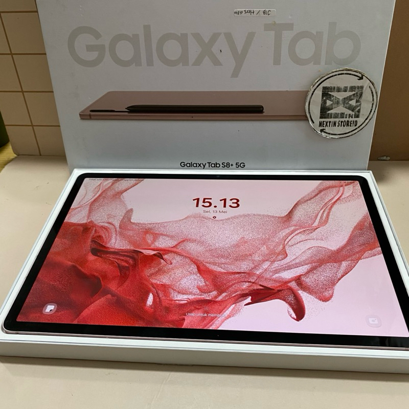 SAMSUNG GALAXY TAB S8 PLUS 5G 8/256 SECOND FULLSET