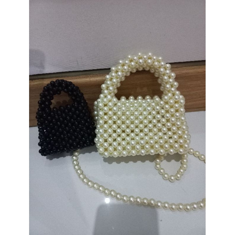 Tas Manik Manik /tas Mutiara sintetis
