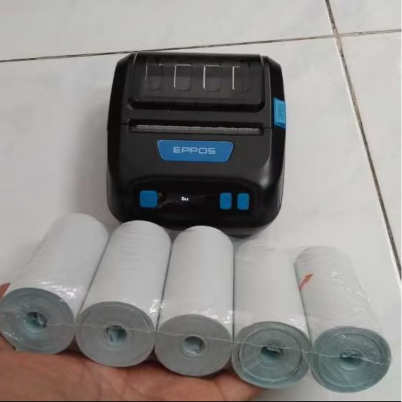 

Label Thermal Stiker struk resi 57x30 58x30 80x30 CONTINOUS THERMAL CORELESS