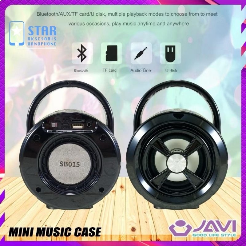 Speaker Bluetooth JAVI SB015 Speaker Mini Wireless JAVI SB015