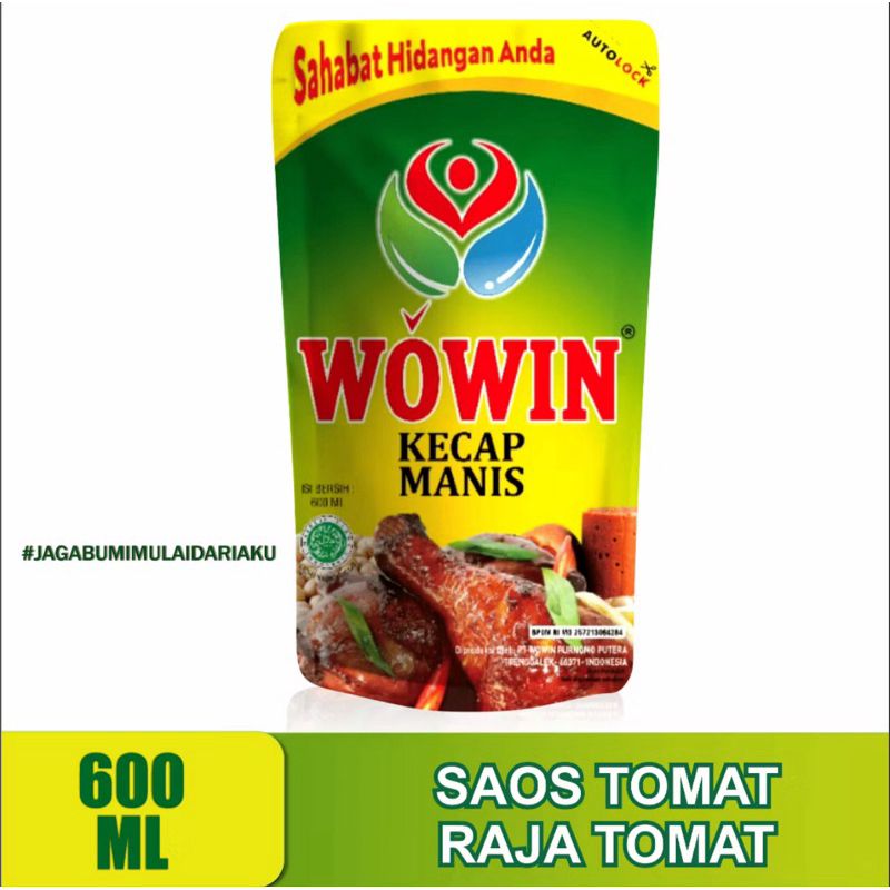 Wowin Kecap Manis 600 Ml